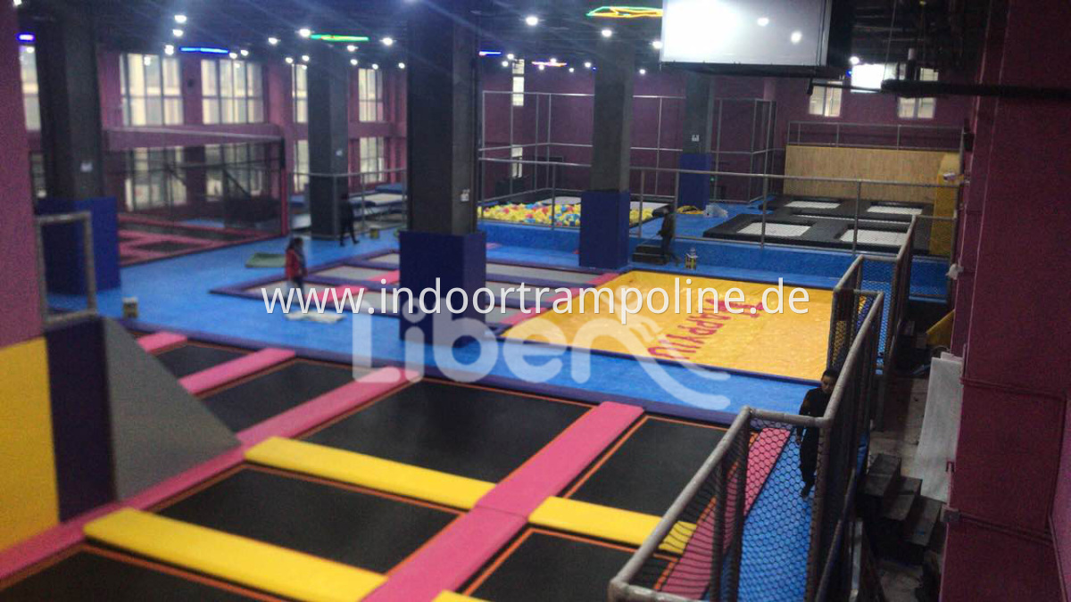 indoor trampoline park company